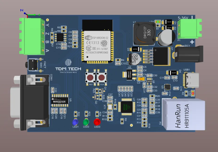 Module chuyển đổi WiFi/Ethernet - RS485/422